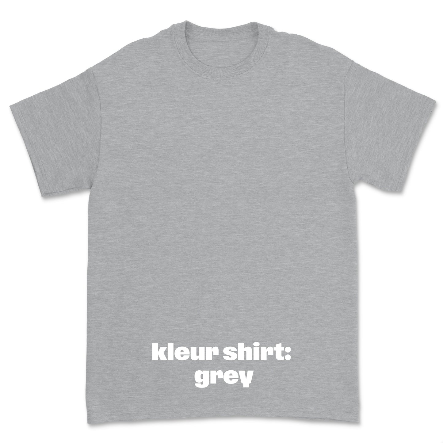 T-shirt 'Left of the Dial' • Groot wit logo