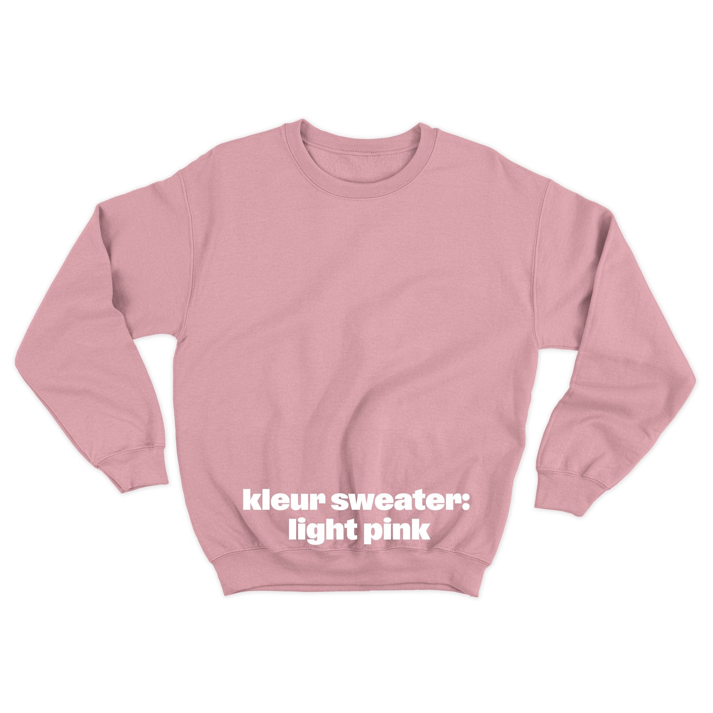 Sweater 'Left of the Dial' • Klein wit logo borst