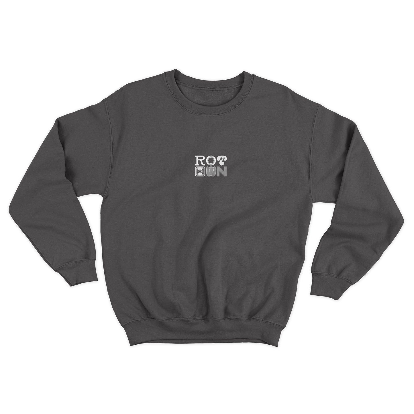 Sweater 'Rotown Letters' • Klein wit logo midden