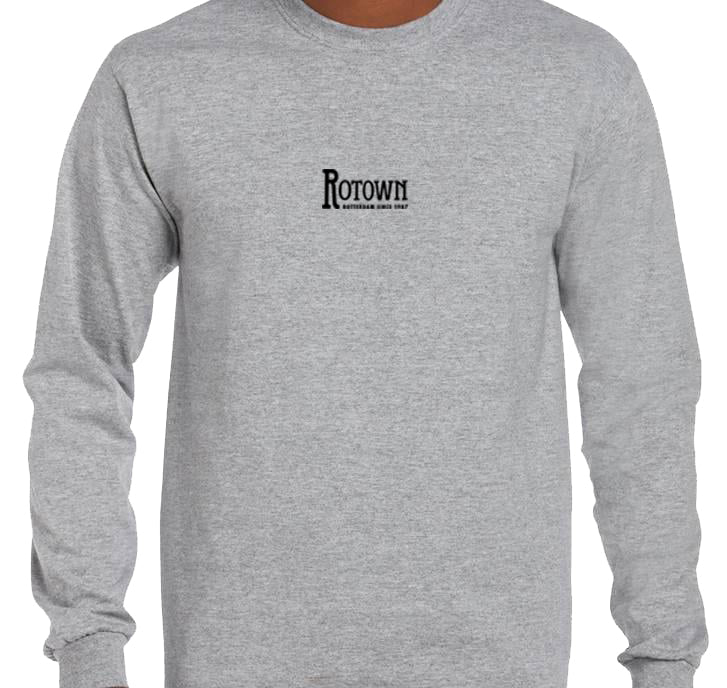 Longsleeve Rotown Logo • Groot zwart logo