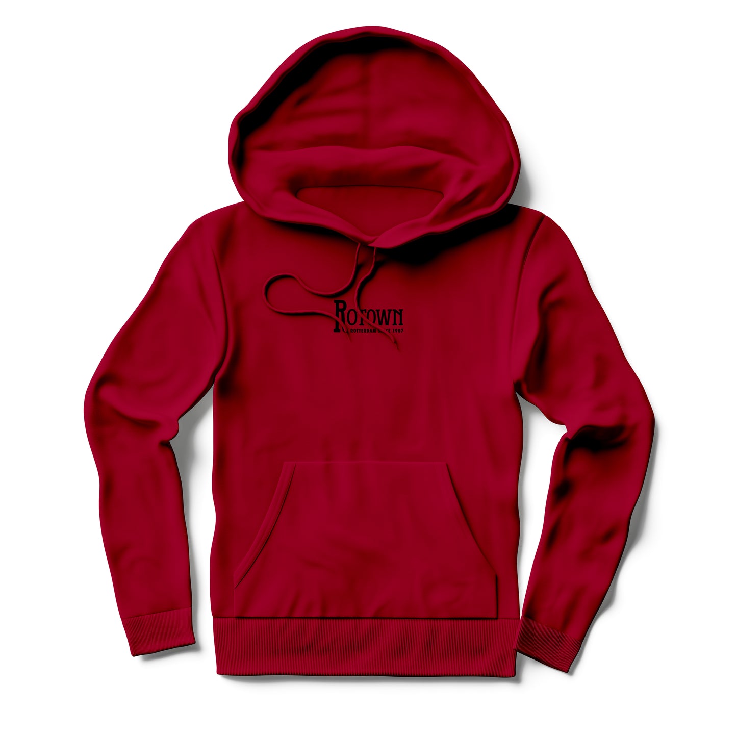 Hoodie Rotown Logo • Groot zwart logo