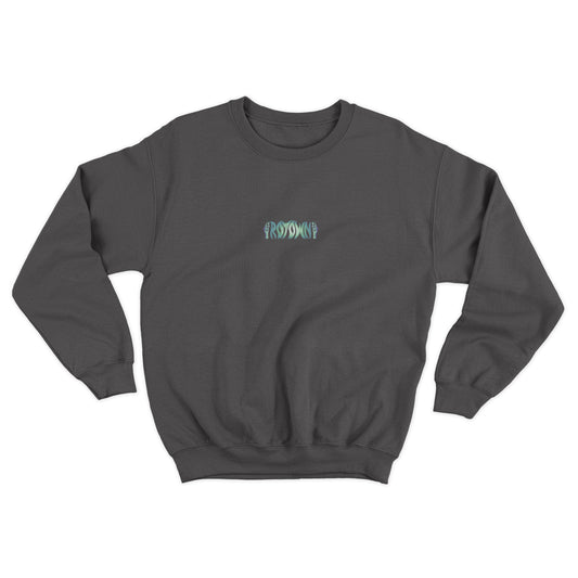 Sweater 'Rotown Vuur' • klein groen logo midden
