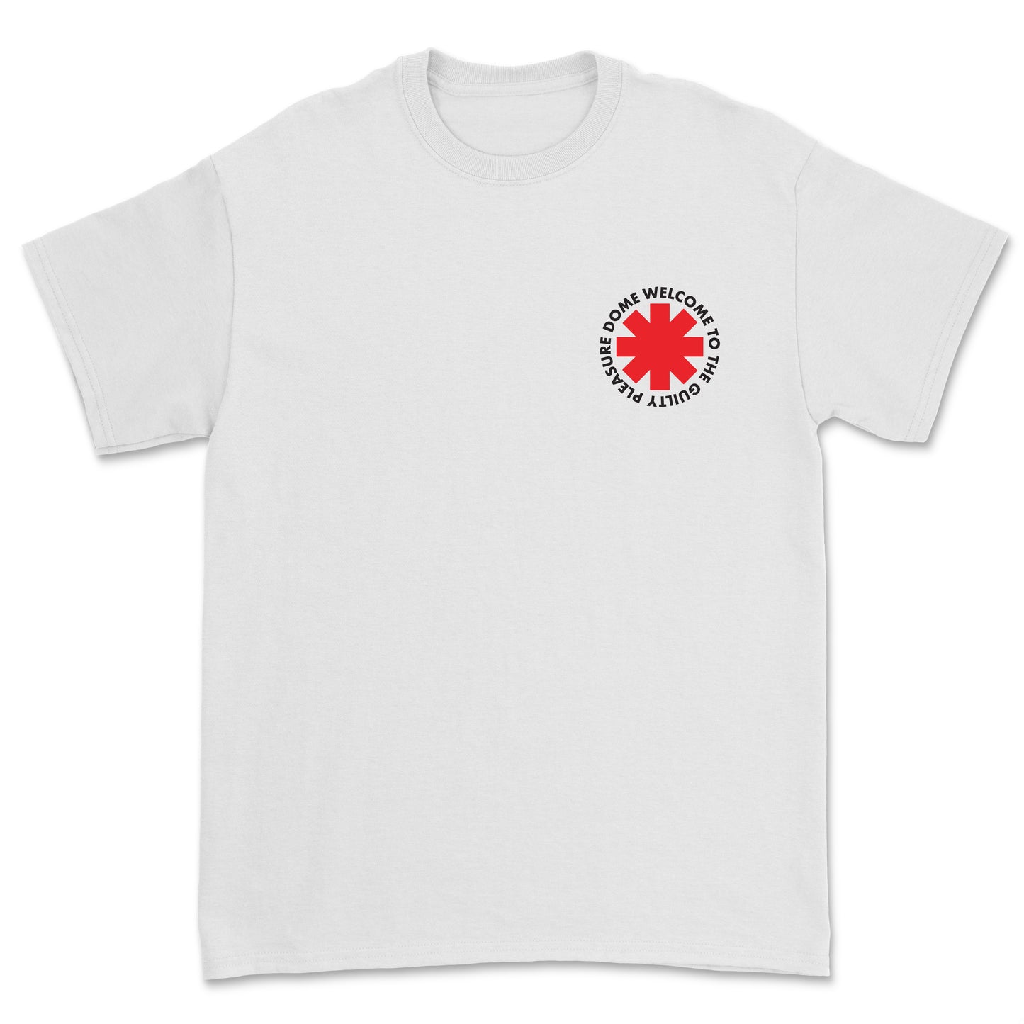 T-shirt 'Welcome To The Guilty Pleasure Dome' • Cross