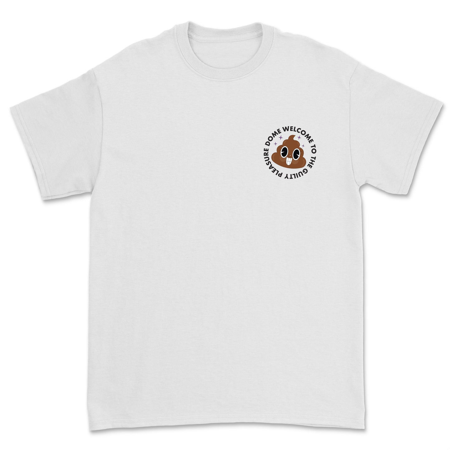 T-shirt 'Welcome To The Guilty Pleasure Dome' • Emoji Drol