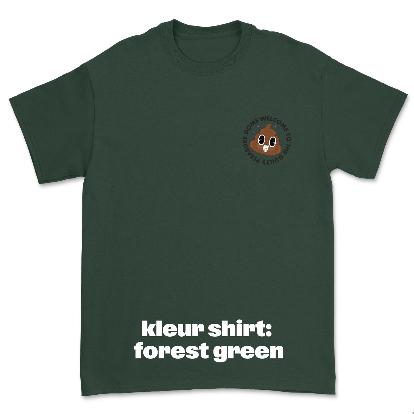 T-shirt 'Welcome To The Guilty Pleasure Dome' • Emoji Drol
