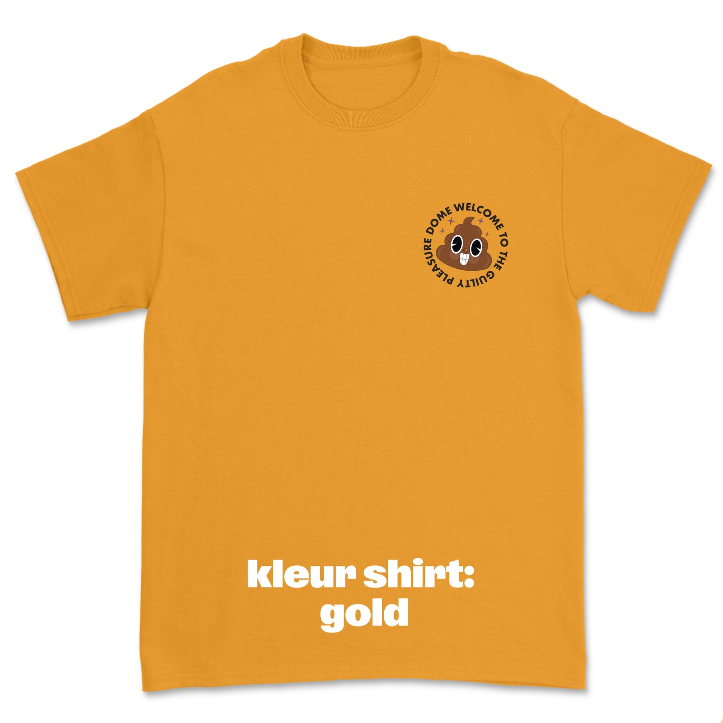 T-shirt 'Welcome To The Guilty Pleasure Dome' • Emoji Drol