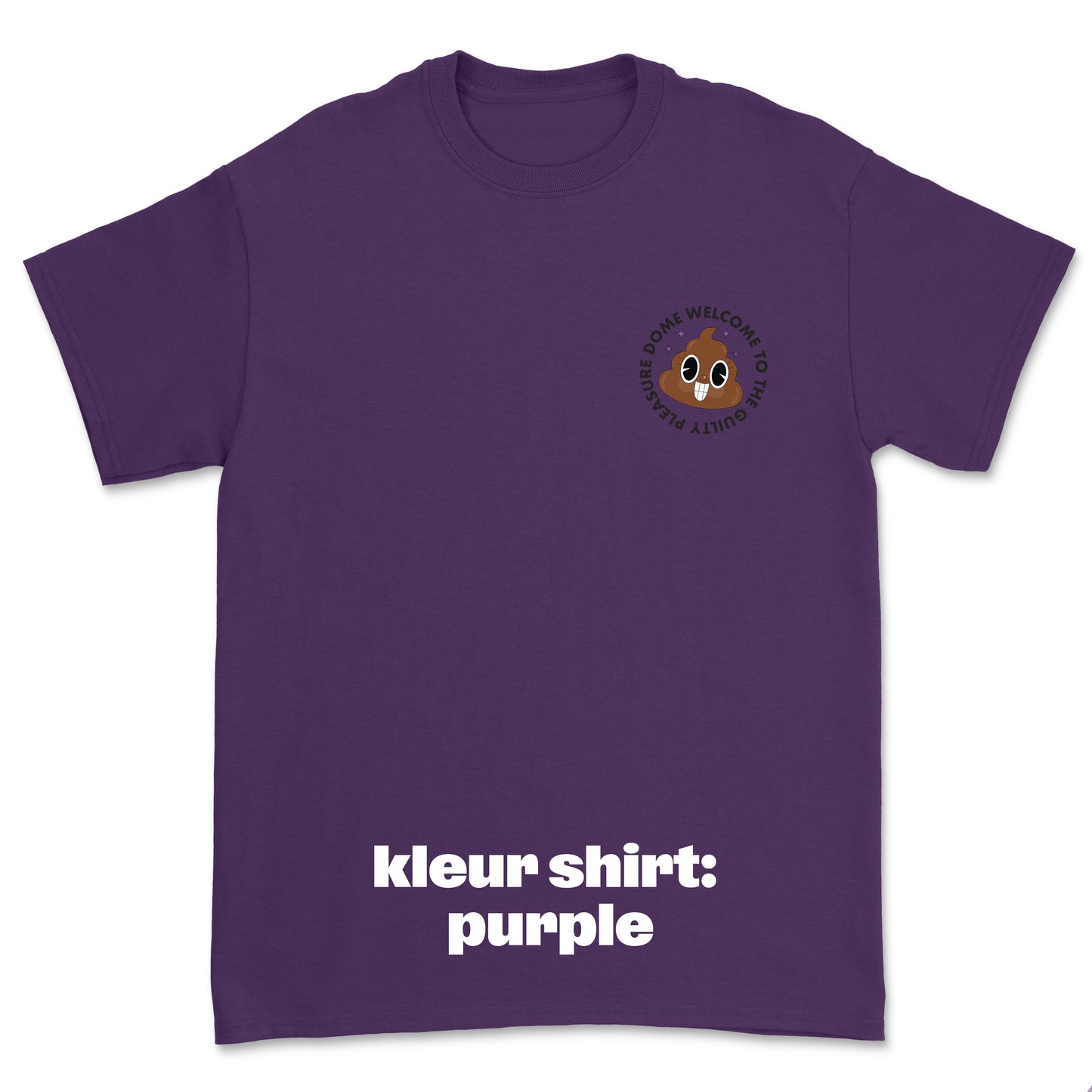 T-shirt 'Welcome To The Guilty Pleasure Dome' • Emoji Drol