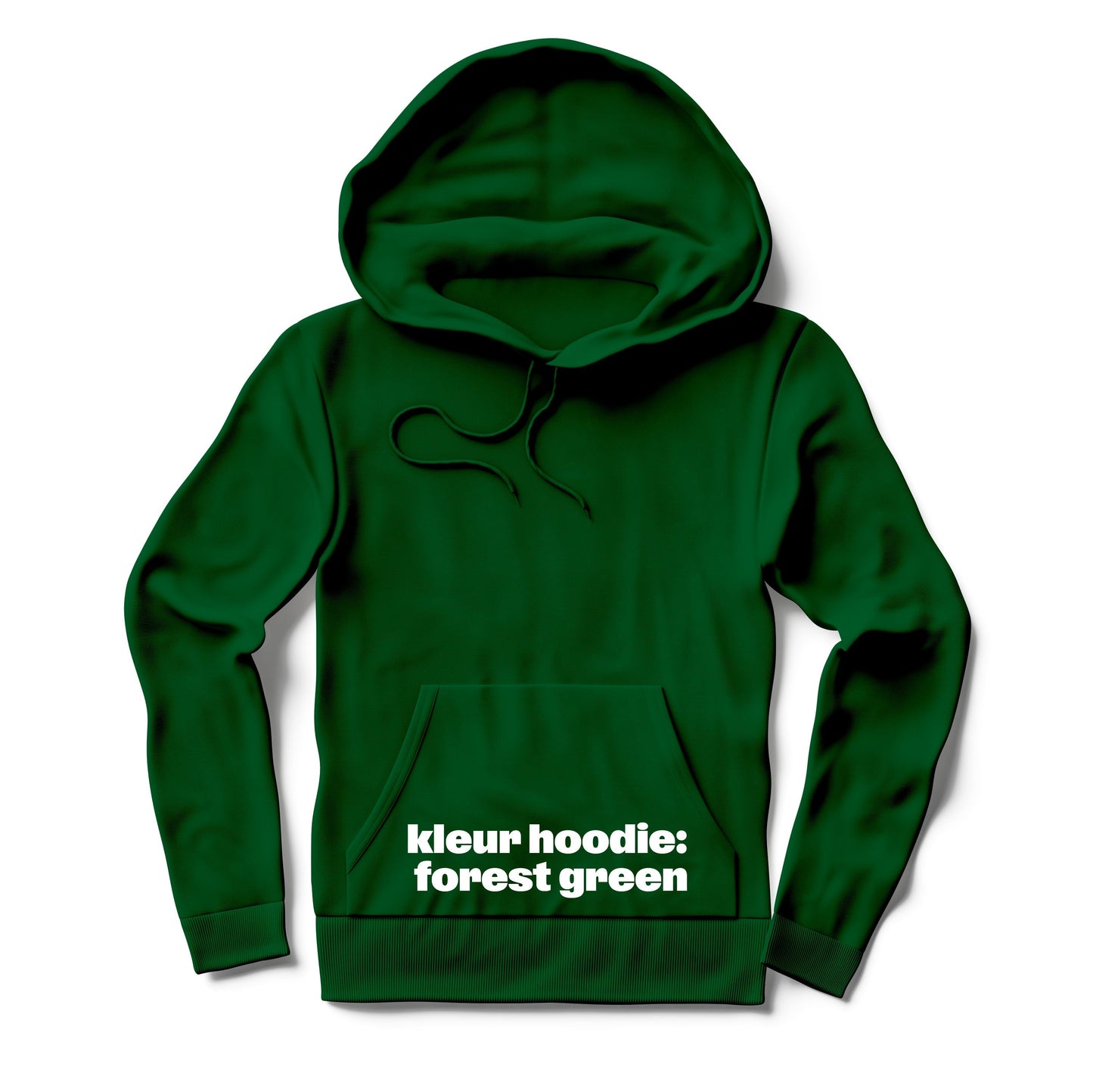 Hoodie 'Left of the Dial' • Groot wit logo