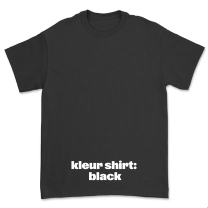 T-shirt 'Rotown Ballonletters' • wit logo borst
