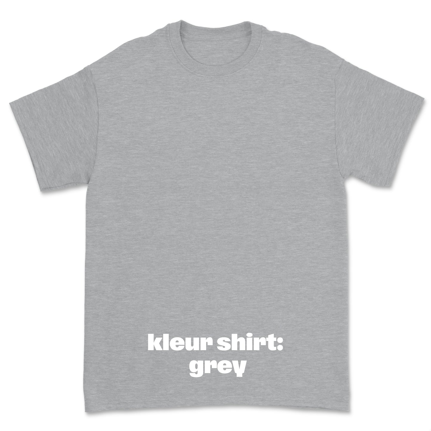 T-shirt 'Rotown Ballonletters' • wit logo borst