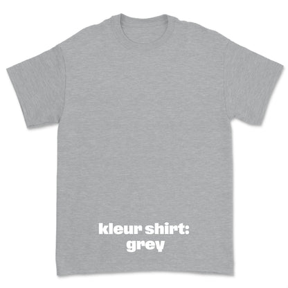 T-shirt 'Rotown Ballonletters' • wit logo borst