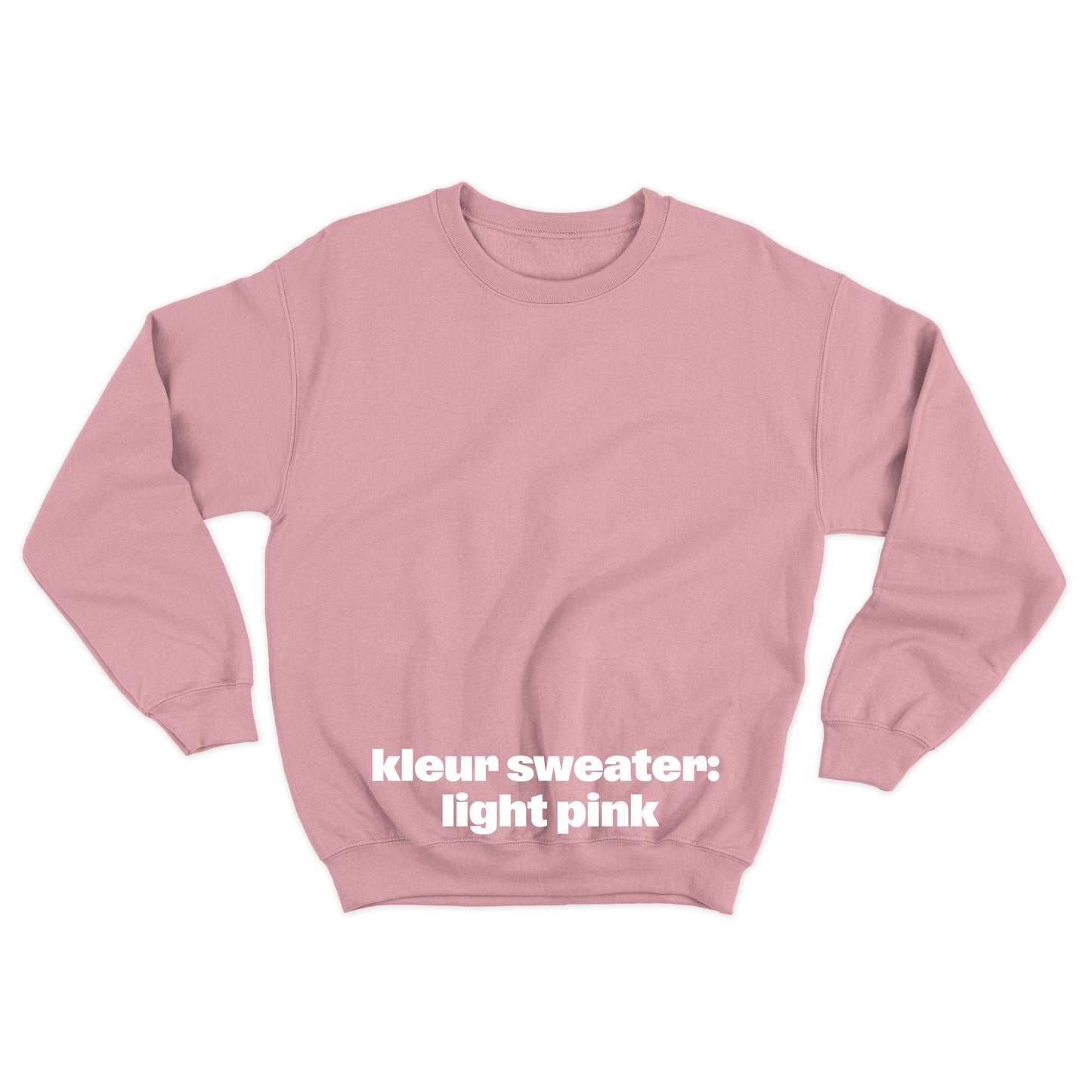 Sweater 'Left of the Dial' • JOH klein zwart logo midden