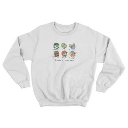 Sweater 'Rotown Concertgangers' • Kleur met zwarte tekst