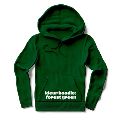 Hoodie 'Rotown Vuur' • Groot oranje logo