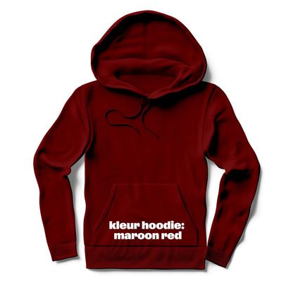 Hoodie 'Rotown Vuur' • Groot groen logo