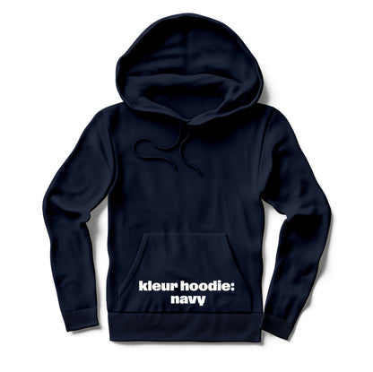 Hoodie 'Rotown Letters' • Groot wit logo